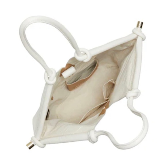 NWT Vince Camuto Arjay camel leather tote - Picture 3 of 5